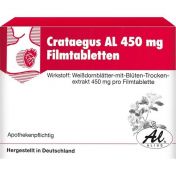 Crataegus AL 450mg Filmtabletten