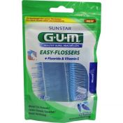 GUM Easy Flossers Zahnseide inkl. Halter