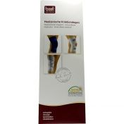 Bort Kniebandage mit Patella-Aussp.XXL Silber