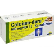 Calcium-dura Vit D3 600mg/400 I.E.