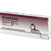 BROMHEXIN K.Meuselb.Tabl.12mg