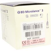 BD MICROLANCE 18G KAN 1 1/2