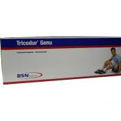 Tricodur Genu Bandage weiß-blau Gr. L