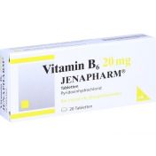 VITAMIN B 6 20MG JENAPHARM