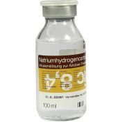 Natriumhydrogencarbonat 1 mol 8.4% Glas