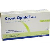 CROM OPHTAL SINE EIN DOSIS BEHAELTER