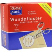 GOTHAPLAST WUNDPFLASTER ELASTISCH 5MX6CM