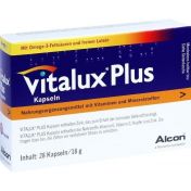 Vitalux Plus Lutein und Omega-3