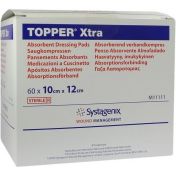TOPPER Xtra Absorptionsstarke Saugkompr.10x12 ster