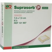Suprasorb P PU-Schaum seblstkl. 7.5x7.5cm