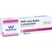 PVP-Jod Salbe Lichtenstein