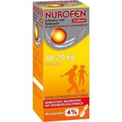 Nurofen Schmerz-+ Fiebersaft Erdbeer 40mg/ml