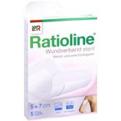 Ratioline Wundverband steril 5x7cm