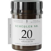 Schüssler Nr. 20 Kal. alu. sulf. D6