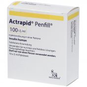 Actrapid Penfill 100 I.E./ml Inj.-Lsg i.Patrone