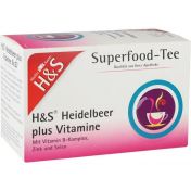 H&S Heidelbeer plus Vitamine
