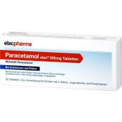 Paracetamol elac 500 mg Tabletten