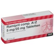 Ramipril comp. AbZ 5mg/25mg Tabletten