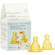 Bio Flaschensauger Slow 0-6 Monate Natursutten