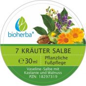 7 KRÄUTER SALBE Pflanzliche Fußpflege