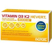 VITAMIN D3 K2 Hevert plus Ca Mg 4000 IE/2 Kapseln