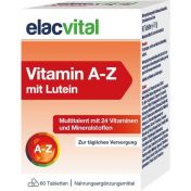 elacvital Vitamin A-Z mit Lutein