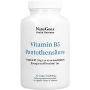 Vitamin B5 Pantothensäure vegan