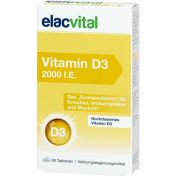elacvital Vitamin D3 2000 I.E.