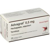 Advagraf 0.5mg Hartkapseln retardiert