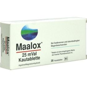 MAALOX 25 mVAL günstig im Preisvergleich