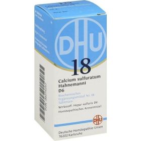 BIOCHEMIE DHU 18 CALCIUM SULFURATUM HAHNEMANNI D 6 günstig im Preisvergleich