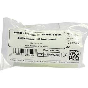 Mundkeil soft transparent 20x25x90mm günstig im Preisvergleich