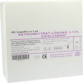 NATRIUM CITRICUM 3.13% günstig im Preisvergleich