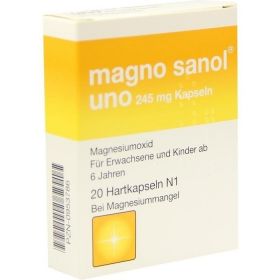 Magno sanol uno 245mg Kapseln günstig im Preisvergleich