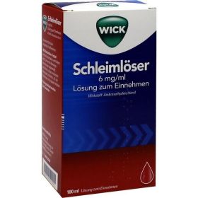 WICK Schleimlöser 6mg/ml Lösung zum Einnehmen günstig im Preisvergleich