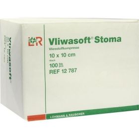 Vliwasoft Stoma Kompresse 10x10cm 4fach günstig im Preisvergleich