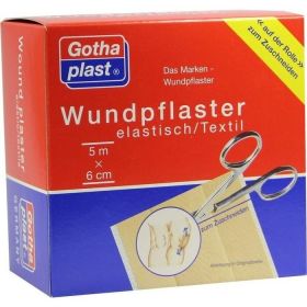 GOTHAPLAST WUNDPFLASTER ELASTISCH 5MX6CM günstig im Preisvergleich