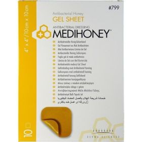 MEDIHONEY ANTIBAKTERIELLER GELVERBAND 10x10cm günstig im Preisvergleich