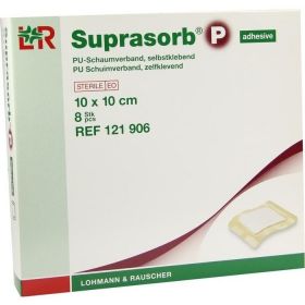 Suprasorb P PU-Schaum seblstkl. 10x10cm günstig im Preisvergleich