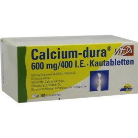 Calcium-dura Vit D3 600mg/400 I.E. günstig im Preisvergleich