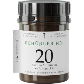 Schüssler Nr. 20 Kal. alu. sulf. D6 günstig im Preisvergleich