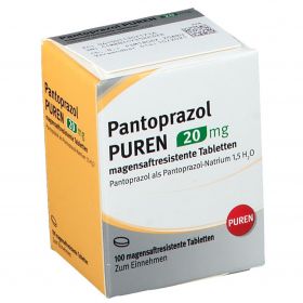Pantoprazol PUREN 20 mg magensaftresist. Tabletten günstig im Preisvergleich