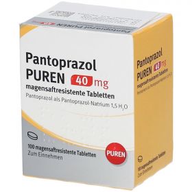 Pantoprazol PUREN 40 mg magensaftresist. Tabletten günstig im Preisvergleich