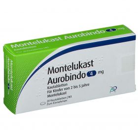 Montelukast Aurobindo 4mg Kautabletten günstig im Preisvergleich
