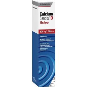 Calcium-Sandoz D Osteo 500mg/1.000 IE Kautablette günstig im Preisvergleich