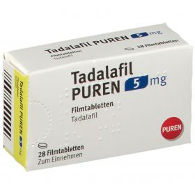 Tadalafil PUREN 5 mg Filmtabletten günstig im Preisvergleich