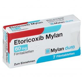 Etoricoxib Mylan 60 mg Filmtabletten günstig im Preisvergleich