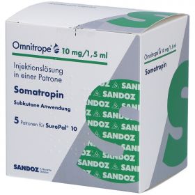 Omnitrope 10mg/1.5ml Injektionslösung f. SurePal günstig im Preisvergleich