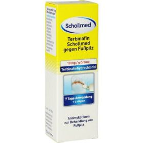 Terbinafin Schollmed gegen Fußpilz 10mg/g Creme günstig im Preisvergleich