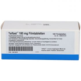Telfast 180mg Filmtabltten günstig im Preisvergleich
